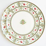 Conjunto de Porcelana  Natalino com 2 Peças