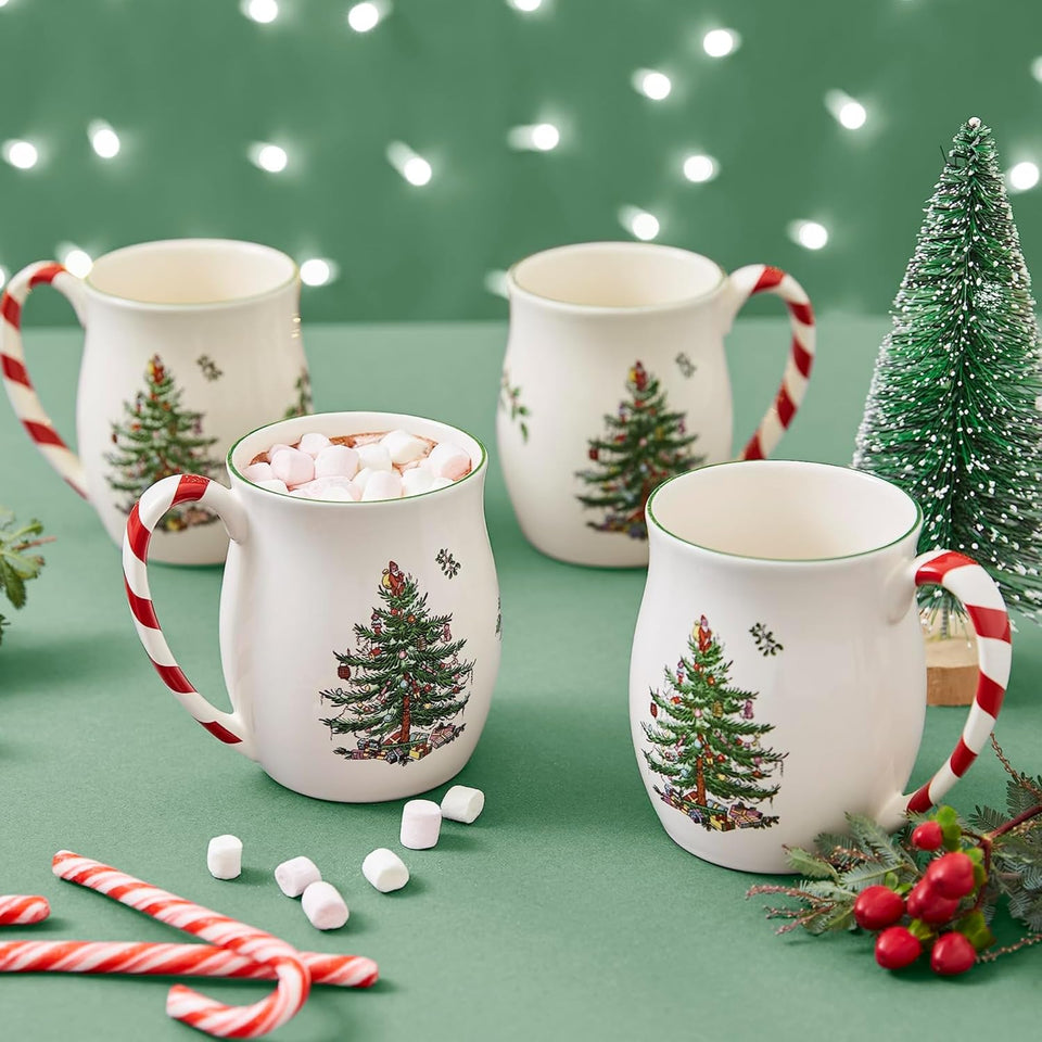Kit Canecas Árvore de Natal - 400 ml