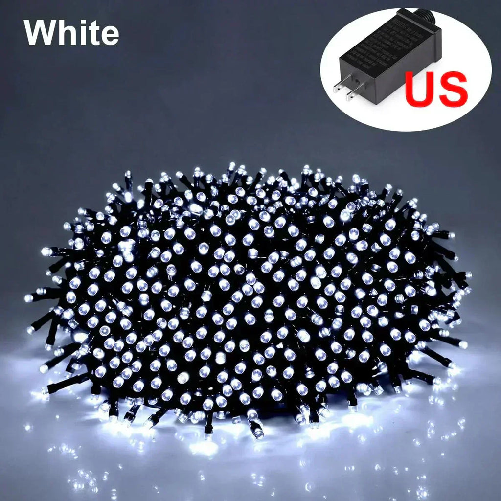 Luzes de Natal LED Impermeáveis - Encanto e Magia